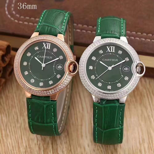 カルティエ時計正面デザイン